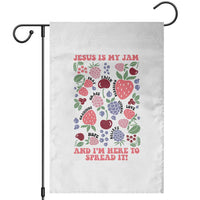 Jesus Is My Jam And I Am Here To Spread It Garden Flag Christian Faith - Wonder Print Shop