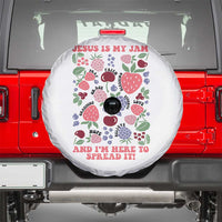 Jesus Is My Jam And I Am Here To Spread It Spare Tire Cover Christian Faith - Wonder Print Shop