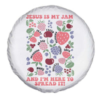 Jesus Is My Jam And I Am Here To Spread It Spare Tire Cover Christian Faith - Wonder Print Shop