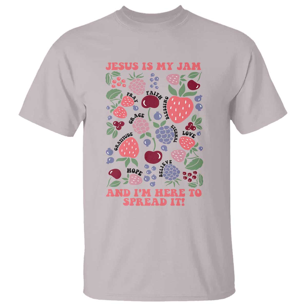 Jesus Is My Jam And I Am Here To Spread It T Shirt Christian Faith - Wonder Print Shop