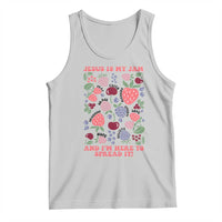 Jesus Is My Jam And I Am Here To Spread It Tank Top Christian Faith - Wonder Print Shop