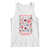Jesus Is My Jam And I Am Here To Spread It Tank Top Christian Faith - Wonder Print Shop