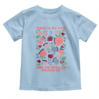 Jesus Is My Jam And I Am Here To Spread It Toddler T Shirt Christian Faith - Wonder Print Shop