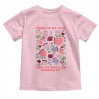 Jesus Is My Jam And I Am Here To Spread It Toddler T Shirt Christian Faith - Wonder Print Shop