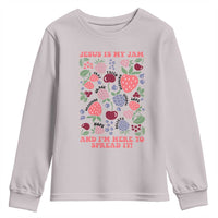 Jesus Is My Jam And I Am Here To Spread It Youth Sweatshirt Christian Faith - Wonder Print Shop