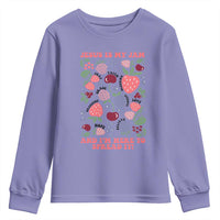 Jesus Is My Jam And I Am Here To Spread It Youth Sweatshirt Christian Faith - Wonder Print Shop