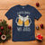 Funny Christmas Beers Couple T Shirt Santa Loves My Jugs Beers Drinker - Wonder Print Shop