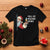 Funny Christmas Wine T Shirt Full Of Holiday Spirit Santa - Wonder Print Shop