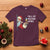Funny Christmas Wine T Shirt Full Of Holiday Spirit Santa - Wonder Print Shop