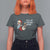 Funny Christmas Wine T Shirt For Women Full Of Holiday Spirit Santa - Wonder Print Shop