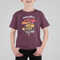 Dear Santa They Are The Naughty Ones Christmas T Shirt For Kid - Wonder Print Shop