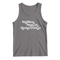 Funny Shabbat Shalom Motherfucker Tank Top Jewish Kosher - Wonder Print Shop