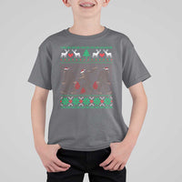 Funny Santa Bigfoot Squad Christmas T Shirt For Kid - Wonder Print Shop
