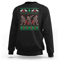 Funny Santa Bigfoot Squad Christmas Sweatshirt - Wonder Print Shop