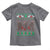 Funny Santa Bigfoot Squad Christmas Toddler T Shirt