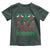 Funny Santa Bigfoot Squad Christmas Toddler T Shirt