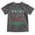 Funny Santa Bigfoot Squad Christmas Toddler T Shirt