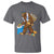 Funny Hanukkah Bigfoot Menorah David Stars T Shirt - Wonder Print Shop