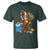 Funny Hanukkah Bigfoot Menorah David Stars T Shirt - Wonder Print Shop