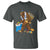 Funny Hanukkah Bigfoot Menorah David Stars T Shirt - Wonder Print Shop