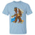 Funny Hanukkah Bigfoot Menorah David Stars T Shirt - Wonder Print Shop
