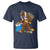 Funny Hanukkah Bigfoot Menorah David Stars T Shirt - Wonder Print Shop