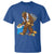Funny Hanukkah Bigfoot Menorah David Stars T Shirt - Wonder Print Shop