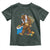 Funny Hanukkah Bigfoot Menorah David Stars Toddler T Shirt