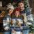Funny Hanukkah Bigfoot Menorah David Stars Ugly Christmas Sweater - Wonder Print Shop