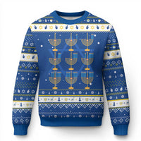 Funny Chanukah Menorah Chanukah Jewish Holiday Hanukkah Ugly Sweater - Wonder Print Shop