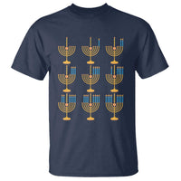 Funny Hanukkah Menorah Chanukah Jewish Holiday T Shirt - Wonder Print Shop