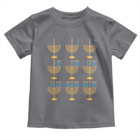 Funny Hanukkah Menorah Chanukah Jewish Holiday Toddler T Shirt