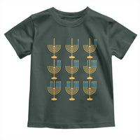Funny Hanukkah Menorah Chanukah Jewish Holiday Toddler T Shirt