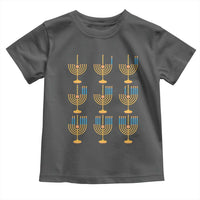 Funny Hanukkah Menorah Chanukah Jewish Holiday Toddler T Shirt