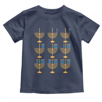 Funny Hanukkah Menorah Chanukah Jewish Holiday Toddler T Shirt