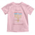 Happy Hanukkah Coquette Toddler T Shirt Cute Menorah Pink Bow