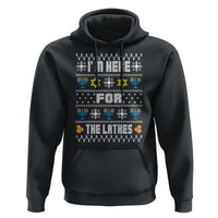 Funny Hanukkah Hoodie I'm Here For The Latkes Menorah