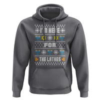Funny Hanukkah Hoodie I'm Here For The Latkes Menorah