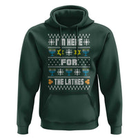 Funny Hanukkah Hoodie I'm Here For The Latkes Menorah