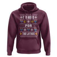 Funny Hanukkah Hoodie I'm Here For The Latkes Menorah