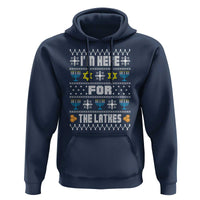 Funny Hanukkah Hoodie I'm Here For The Latkes Menorah