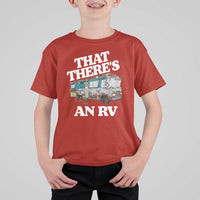Funny Christmas Movie T Shirt For Kid That There's An RV Led Lights Camping Motorhome - Wonder Print Shop