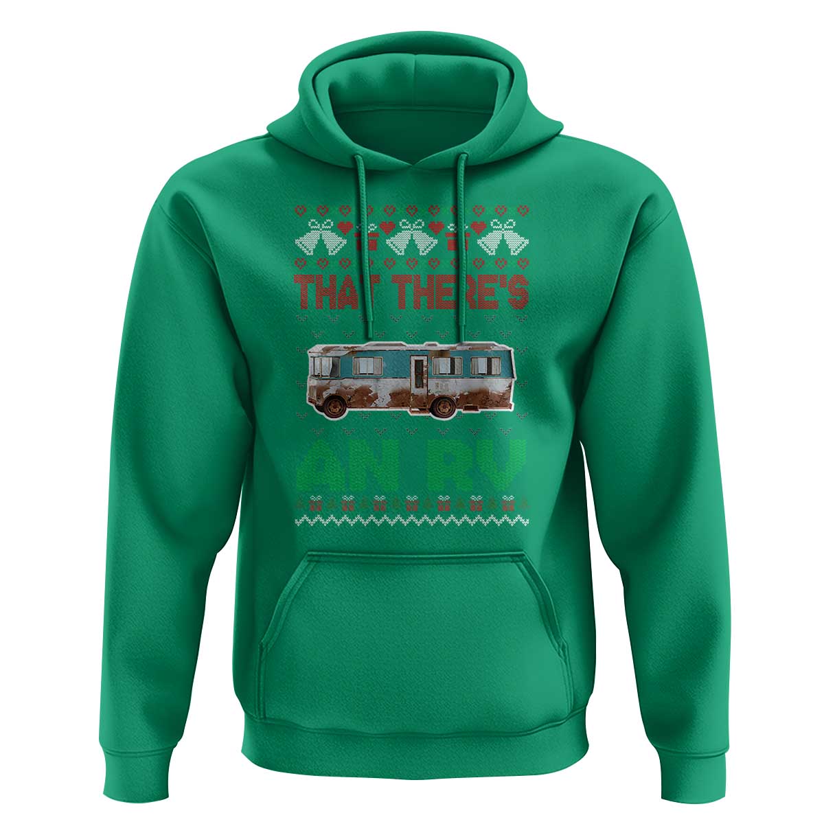Funny Christmas Movie Hoodie That There's An RV Camping Motorhome Bell
