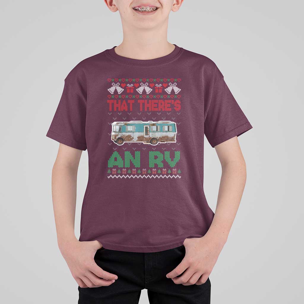 Funny Christmas Movie T Shirt For Kid That There's An RV Camping Motorhome Bell - Wonder Print Shop