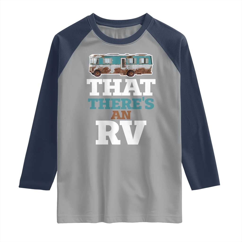 Funny Christmas Movie Raglan Shirt That There's An RV Camping Car Motorhome - Wonder Print Shop
