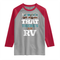Funny Christmas Movie Raglan Shirt That There's An RV Camping Car Motorhome - Wonder Print Shop