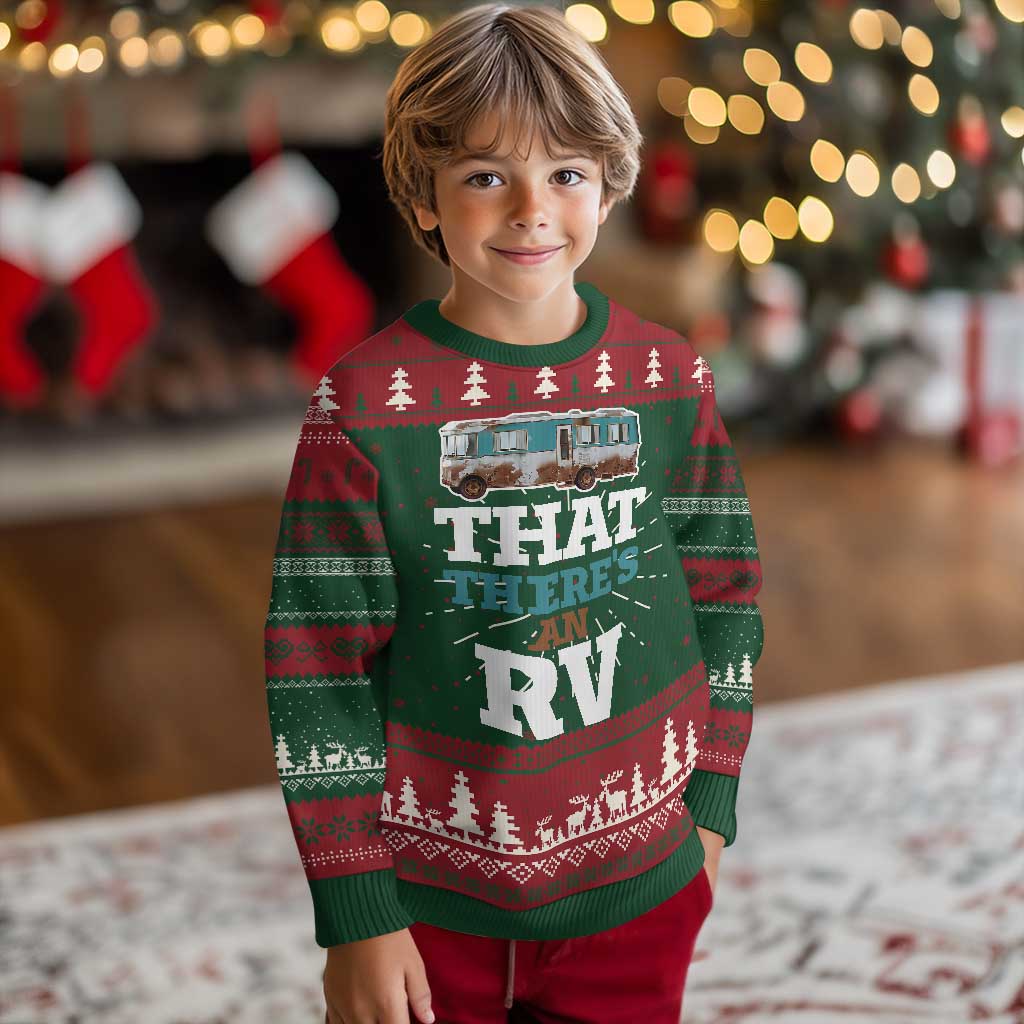 FunnyXmas Movie Ugly Christmas Sweater That There's An RV Camping Car Motorhome - Wonder Print Shop