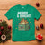 Funny Lil Fire Dumpster Christmas T Shirt Merry And Bright Xmas Led Lights - Wonder Print Shop