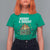 Funny Lil Fire Dumpster Christmas T Shirt For Women Merry And Bright Xmas Led Lights - Wonder Print Shop