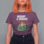 Funny Lil Fire Dumpster Christmas T Shirt For Women Merry And Bright Xmas Led Lights - Wonder Print Shop